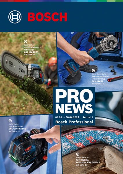 BOSCH PRO NEWS 1/2025