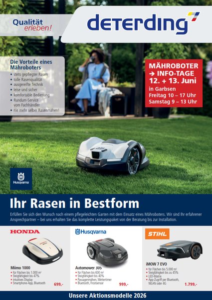 Mähroboter Info-Tage in Garbsen