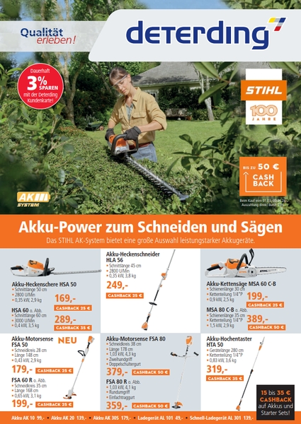 STIHL Cashback-Aktion 2026
