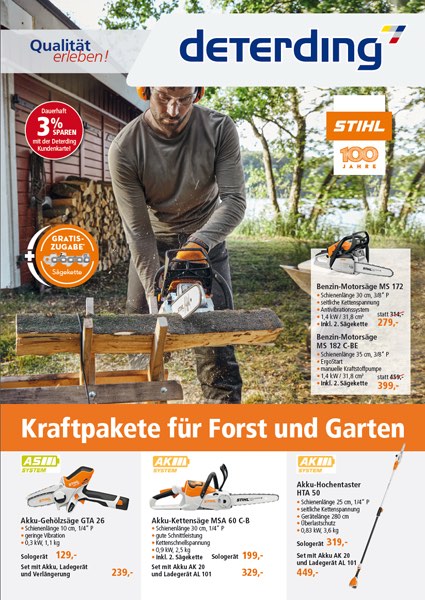 STIHL Motorsägen & Forsttechnik