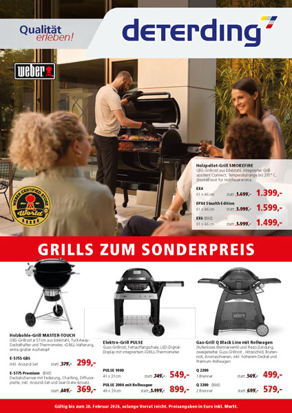 WEBER Herbst-Aktion 2025