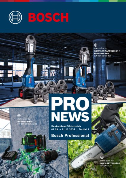 BOSCH PRO News