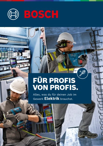 BOSCH Von Profis für Profis: Bau Handwerk