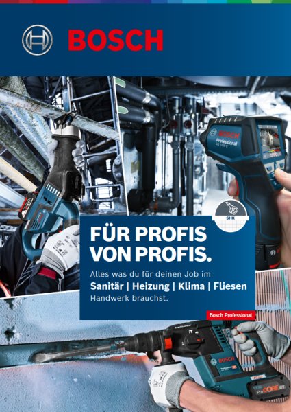 BOSCH Von Profis für Profis: Bau Handwerk