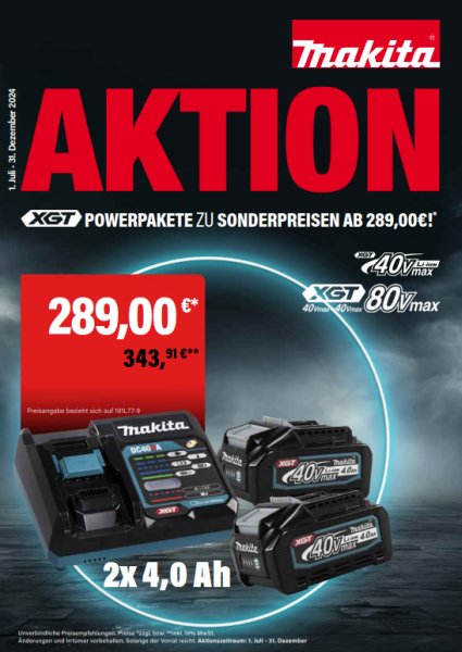 MAKITA Power Source-Aktion 2024