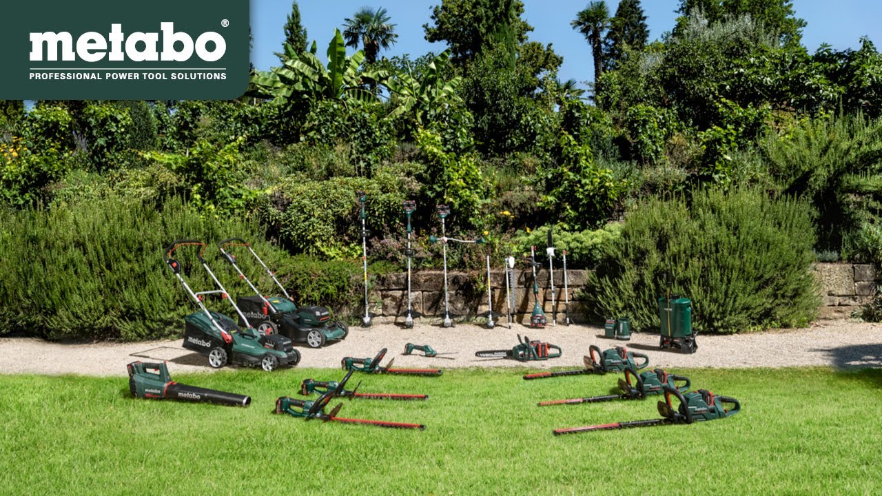 Starke Metabo Akku-Geräte für den Garten- und Landschaftsbau